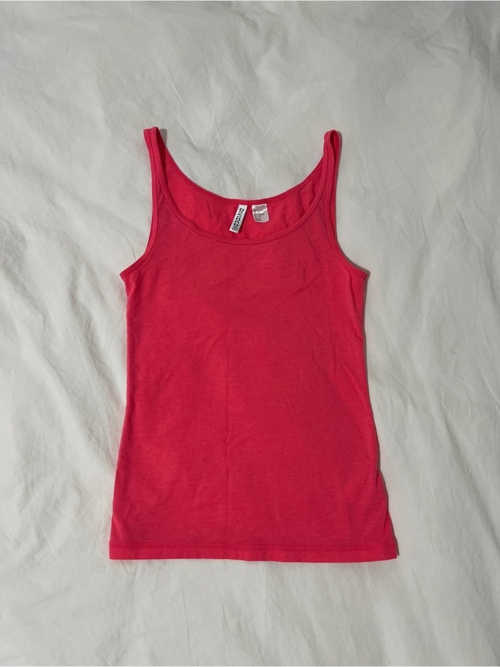 H&M Hot Pink Scoop Neck Tank Top
